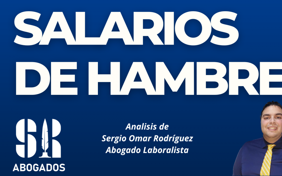 Salarios de hambre en Argentina.